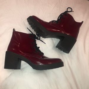 ASOS Maroon Boots